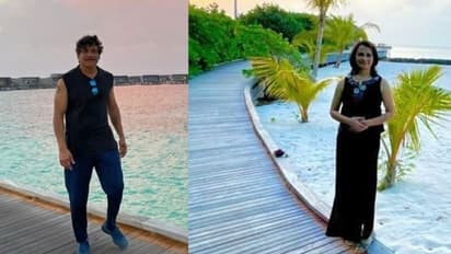 మాల్దీవుల్లో ఫ్యామిలీతో కలిసి ఎంజాయ్‌ చేస్తున్న నాగార్జున..ఫోటోలు వైరల్‌