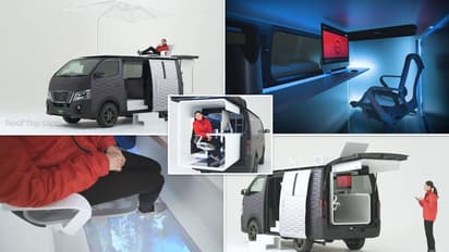 ఉద్యోగుల కోసం నిస్సాన్ స్పెషల్ డిజైన్‌ కార్.. ఇప్పుడు ప్రయాణిస్తూ కూడా ఆఫీస్ వర్క్ చేసుకోవచ్చు..