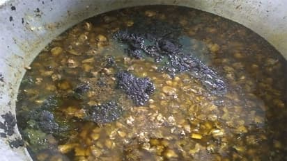 దారుణం : దళితుల అన్నంలో పేడ, మట్టి వేసిన ఎస్ఐ..