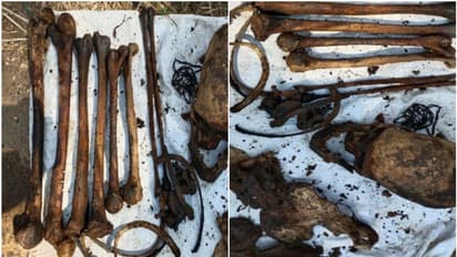 ഭാരതപ്പുഴയില് ചമ്രവട്ടം പാലത്തിന് സമീപം മനുഷ്യന്റെ തലയോട്ടിയും എല്ലുകളും കണ്ടത്തി