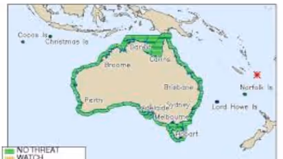 പസഫിക് സമുദ്രത്തിൽ വൻ ഭൂചലനം; ഓസ്ട്രേലിയൻ തീരത്ത് സുനാമി മുന്നറിയിപ്പ്