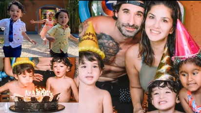 ‘നിങ്ങളെ കിട്ടയതാണ് ജീവിതത്തിലെ വലിയ അനുഗ്രഹം‘; കേരളത്തില്‍ മക്കളുടെ പിറന്നാൾ ആഘോഷമാക്കി സണ്ണി ലിയോൺ