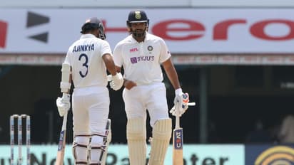 ಚೆನ್ನೈ ಟೆಸ್ಟ್: ಭಾರತಕ್ಕೆ ಮತ್ತೆ ಡಬಲ್ ಶಾಕ್, ರೋಹಿತ್-ರಹಾನೆ ಔಟ್..!