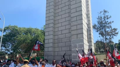 மேள தாளத்தோடு... சென்னையில் பிரதமர் மோடிக்கு உற்சாக வரவேற்பு கொடுத்த பாஜக தொண்டர்கள்...!