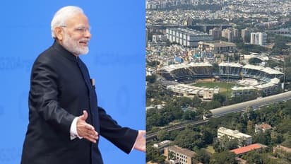 ചെന്നൈ ടെസ്റ്റിന്റെ ത്രില്ലില് പ്രധാനമന്ത്രി; ചെപ്പോക്കിന്റെ ആകാശക്കാഴ്ച പങ്കുവെച്ച് കുറിപ്പ്