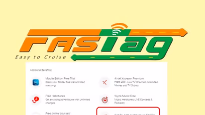 ఎయిర్టెల్ కస్టమర్లకు ఫాస్ట్ ట్యాగ్ గ్రేట్ ఆఫర్.. ఆన్ లిమిటెడ్ ప్లాన్లతో క్యాష్బ్యాక్ కూడా..