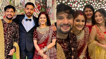 ভালোবাসার রঙিন দিনে সেজে উঠল তৃণা-নীলের রিসেপশন, রাজকীয় আয়োজনে টলিপাড়ার ঢল