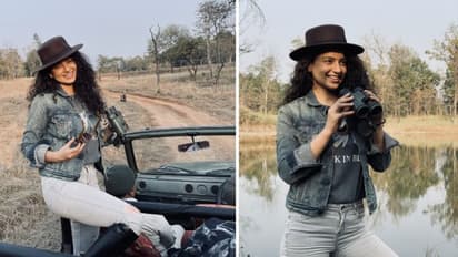 वैलेंटाइन डे पर अलग अंदाज में दिखीं कंगना, फिल्म की शूटिंग छोड़ निकल पड़ीं घूमने..शेयर की तस्वीरें