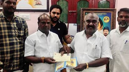 அயோத்தியில் ராமர் கோயில்.. 11,000 நிதியுதவி வழங்கிய திமுக முஸ்லீம் எம்எல்ஏ KS.மஸ்தான்.. குவியும் பாராட்டு.!