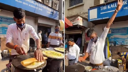 ഇത് പറക്കും ദോശ; അഭിനന്ദിച്ച് ദോശപ്രേമികള്; വീഡിയോ കണ്ടത് 84 മില്യണ് ആളുകള്...