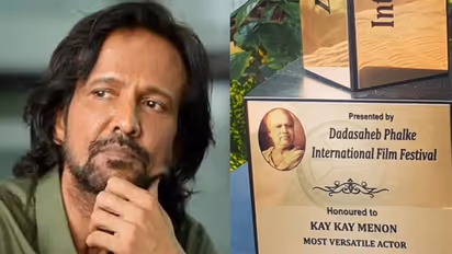 केके मेनन दादा साहब फाल्के इंटरनेशनल फिल्म फेस्टिवल अवॉर्ड्स में मोस्ट वर्सटाइल एक्टर चुने गए, दिखाई ट्रॉफी