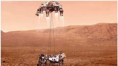 നാസയുടെ ചൊവ്വാ ദൗത്യം വിജയം, പെഴ്സിവീയറൻസ് റോവർ ചൊവ്വയിൽ ഇറങ്ങി, ആദ്യ ചിത്രമയച്ചു