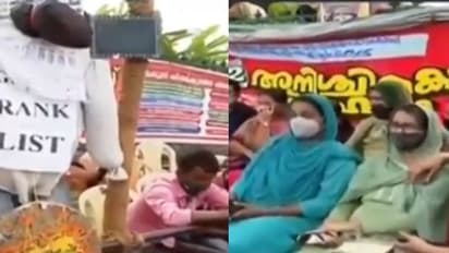 'ആവശ്യങ്ങളിൽ തീരുമാനമാകും വരെ സമരം'; ഉദ്യോഗാർത്ഥികളുടെ സമരം തുടരുന്നു, പ്രതിഷേധവും