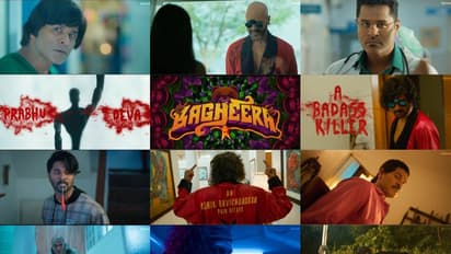 மன்மதன் சிம்புவை மிஞ்சிய 'பஹிரா' பிரபுதேவா...! சைக்கோ ராஜாவாக மிரட்டும் டீசர்..!