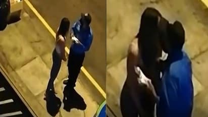 ముద్దిస్తే కేసు మాఫీ.. ఓ పోలీసు చెత్తపని, వీడియో వైరల్...