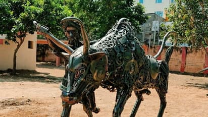 மிஸ் பண்ணிடாதீங்க... உலோக கழிவுகள் டூ உயிரோட்டம் உள்ள சிற்பங்கள்... சென்னையில் இன்று முதல் அனுமதி...!