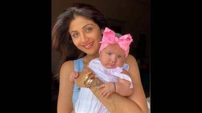 ಶಿಲ್ಪಾ ಶೆಟ್ಟಿ ಮಗಳು ಸಮೀಶಾ ಎಷ್ಟು ಕ್ಯೂಟ್ ನೋಡಿ