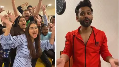 Bigg Boss 14's first runner-up Rahul Vaidya hops on latest' Pawri ho rahi hai' trend; Watch hilarious video