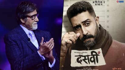 Abhishek Bachchan starrer 'Dasvi' poster out; proud dad Amitabh Bachchan reshares on Twitter
