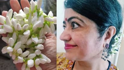 ടിഷ്യൂ പേപ്പര്‍ കൊണ്ട് മനോഹരമായ മുല്ലപ്പൂമാല; മകള്‍ക്കായി അമ്മയുടെ സമ്മാനം