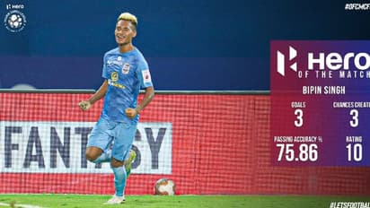 ഒഡീഷയുടെ കഥ കഴിച്ച ഹാട്രിക് പ്രകടനം; ബിപിന് സിംഗ് ഹീറോ ഓഫ് ദ മാച്ച്