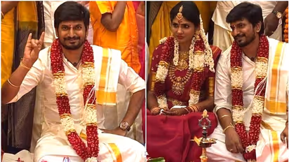 'കണ്ണും കണ്ണും കൊള്ളൈയടിത്താന്‍' സംവിധായകന്‍ ദേസിംഗ് പെരിയസാമി വിവാഹിതനായി