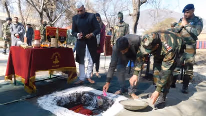 Foundation Laying Ceremony for the New Parivar School, Baramulla