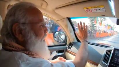 தமிழக மக்களின் உற்சாக வரவேற்பால் நெகிழ்ந்துபோய் நன்றி தெரிவித்த பிரதமர் மோடி..!