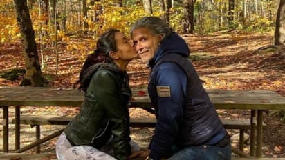 55ರ ನಟನಿಗೆ 29ರ ಪತ್ನಿ: ನಿನ್ನ ತೋಳಲ್ಲೆ ಸುಖವಿದೆ ಎಂದ ಮಿಲಿಂದ್