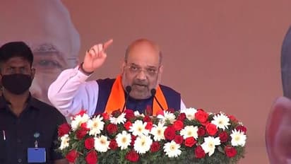 ঝাড়গ্রামের সভায় উপস্থিত না হওয়ার জন্য ক্ষমা চাইলেন অমিত শাহ, তীব্র কটাক্ষ তৃণমূল নেত্রীর