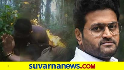 ಗಂಡಾಂತರದಿಂದ ಪಾರಾದ ರಿಷಬ್ ಶೆಟ್ಟಿ; ಪೆಟ್ರೋಲ್ ಬಾಂಬ್ ಸಿಡಿಸೋ ವೇಳೆ ರಿಷಬ್‌ಗೆ ಹೊತ್ತಿಕೊಳ್ತು ಬೆಂಕಿ!