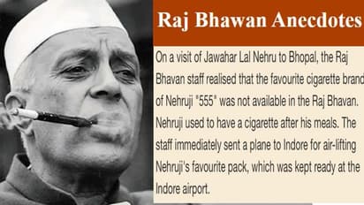 நேருவுக்கு சிகரெட் வாங்க தனி விமானம்..! அதிரவைக்கும் ஃப்ளாஷ்பேக்