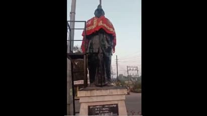 பெரியார் சிலைக்கு காவித்துண்டு.. வட்டியும் முதலுமாகக் கொடுப்போம்.. கோபத்தில் கண்கள் சிவக்கும் கி.வீரமணி.