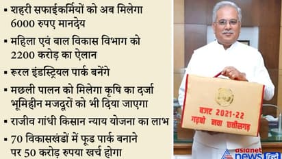 Chhattisgarh Budget: CM बघेल ने पेश किया बजट, किसानों के लिए खोला पिटारा..इन्हें मिलेगी फ्री बिजली