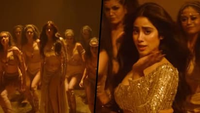 Janhvi Kapoor raises temperature onscreen in shimmery golden attire with her new song, 'Nadiyon Paar'