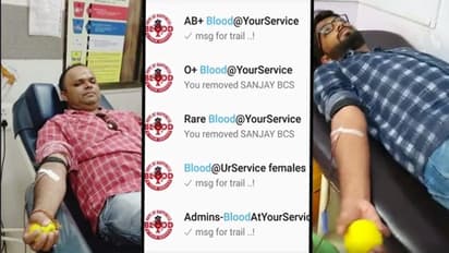 Gujarat: Youngsters start blood donation group, pledge their lives to help people in crisis