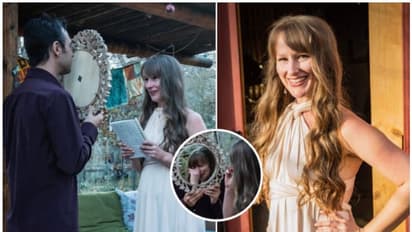 കാമുകൻ ഉപേക്ഷിച്ചപ്പോൾ യുവതി തളർന്നില്ല, സ്വയം വിവാഹം കഴിച്ചു