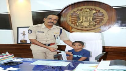 గుంటూరు అర్బన్ ఎస్పీగా బాలుడు..!