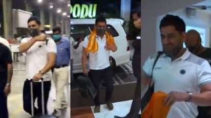 #IPL2021 இந்த முறை கோப்பையை தூக்கியே தீரணும்..! ஒன்றரை மாசத்துக்கு முன்பே சென்னை வந்த தல தோனி