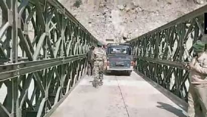 ಉತ್ತರಖಂಡ ಹಿಮಸ್ಫೋಟ; ಕೊಚ್ಚಿ ಹೋದ ಸೇತವೆಯನ್ನು 8 ದಿನದಲ್ಲಿ ನಿರ್ಮಿಸಿದ ಸೇನೆ!