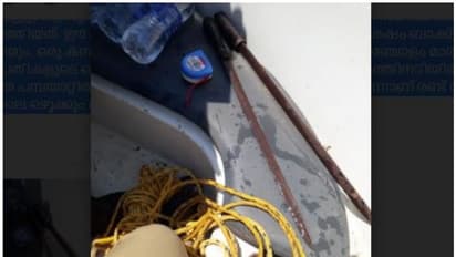 യുവതിയെ തട്ടിക്കൊണ്ടുപോയ സംഘം ഉപേക്ഷിച്ച മാരകായുധങ്ങള് സ്കൂബാ ടീം കണ്ടെടുത്തു