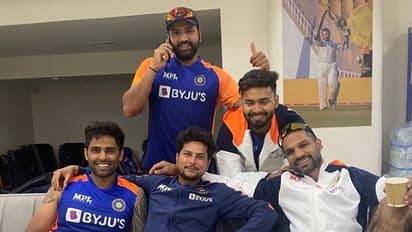 టెస్టు టీమ్తో కలిసిన టీ20 ప్లేయర్స్... రిషబ్ పంత్తో ధావన్, సూర్యకుమార్ యాదవ్...