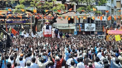 குமரியில் ஆயிரக்கணக்கானோர் திரண்டு வெற்றிவேல் வீரவேல் முழக்கம்.. மக்கள் வெள்ளத்தில் மிதந்த அமித்ஷா..
