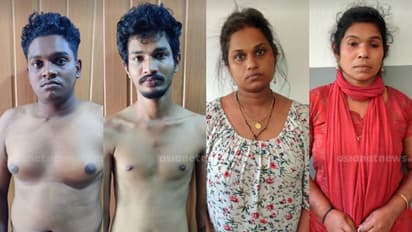 ജ്വല്ലറിയിലും ബേക്കറിയിലും മോഷണം നടത്തിയ സ്ത്രീകളടക്കമുള്ള സംഘം പിടിയില്‍