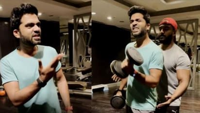 ஐயோ பாவம்... வலியால் இப்படி புலம்புறாரே சிம்பு! வைரலாகும் வீடியோ..!