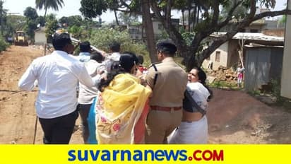 ಬೆಳಗಾವಿಯಲ್ಲಿ ಮತ್ತೆ MES, ಶಿವಸೇನೆ ಪುಂಡಾಟ: ಮಹಿಳಾ ಕಾರ್ಯಕರ್ತೆಯರ ಬಂಧನ