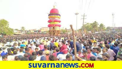 ಕೊರೋನಾ 2ನೇ ಅಲೆ ಮಧ್ಯೆಯೂ ಕೊಟ್ಟೂರೇಶ್ವರ ಸ್ವಾಮಿಯ ಅದ್ಧೂರಿ ರಥೋತ್ಸವ