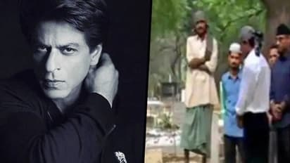 Shah Rukh Khan gets insensitive comments as an old picture of him visiting his parents' grave go viral