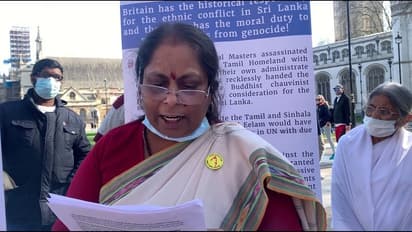 சிங்கள அரசுக்கு ஆதரவாக பிரிட்டன்.. சாகும்வரை உண்ணாவிரதப் போராட்டத்தில் குதித்த ஈழத் தமிழ்ப் பெண்.