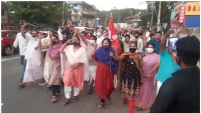 ചടയമം​ഗലത്തും ഇടതുമുന്നണിയിൽ പൊട്ടിത്തെറി; പ്രവർത്തകരുടെ പ്രതിഷേധം